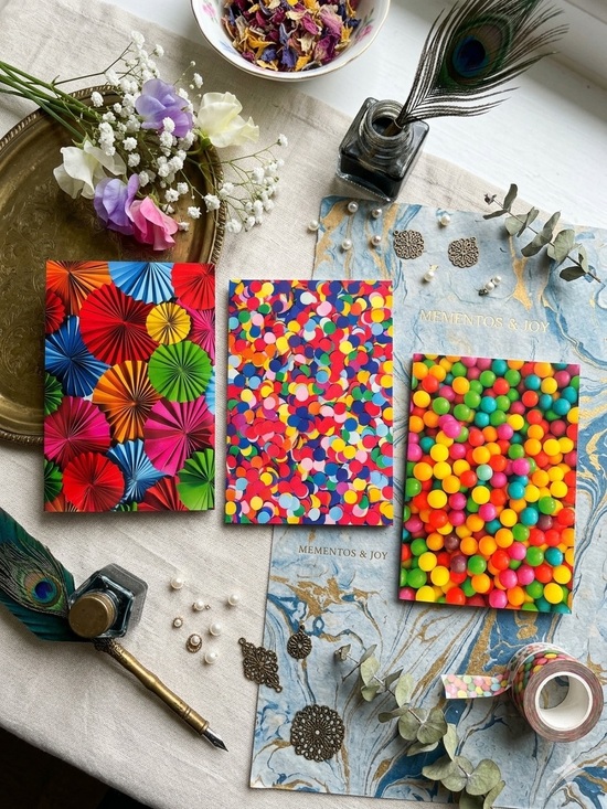 Other - Bright Rainbow Postcards